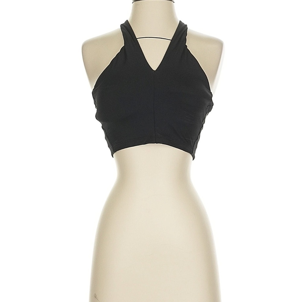 Athleta Black V-Neck Bralette